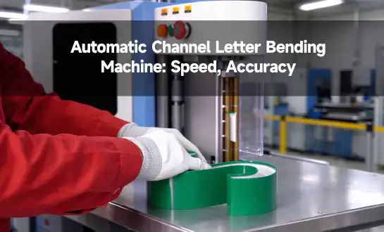 Automatic Channel Letter Bending Machine: Speed, Accuracy